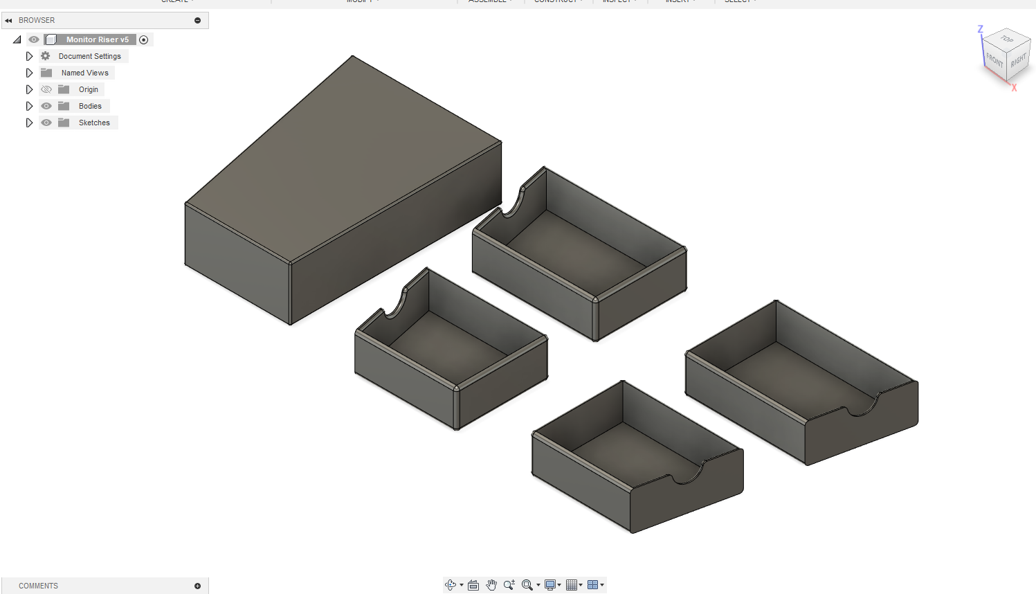 Dell Monitor Riser by Cyrus987987 Download free STL model