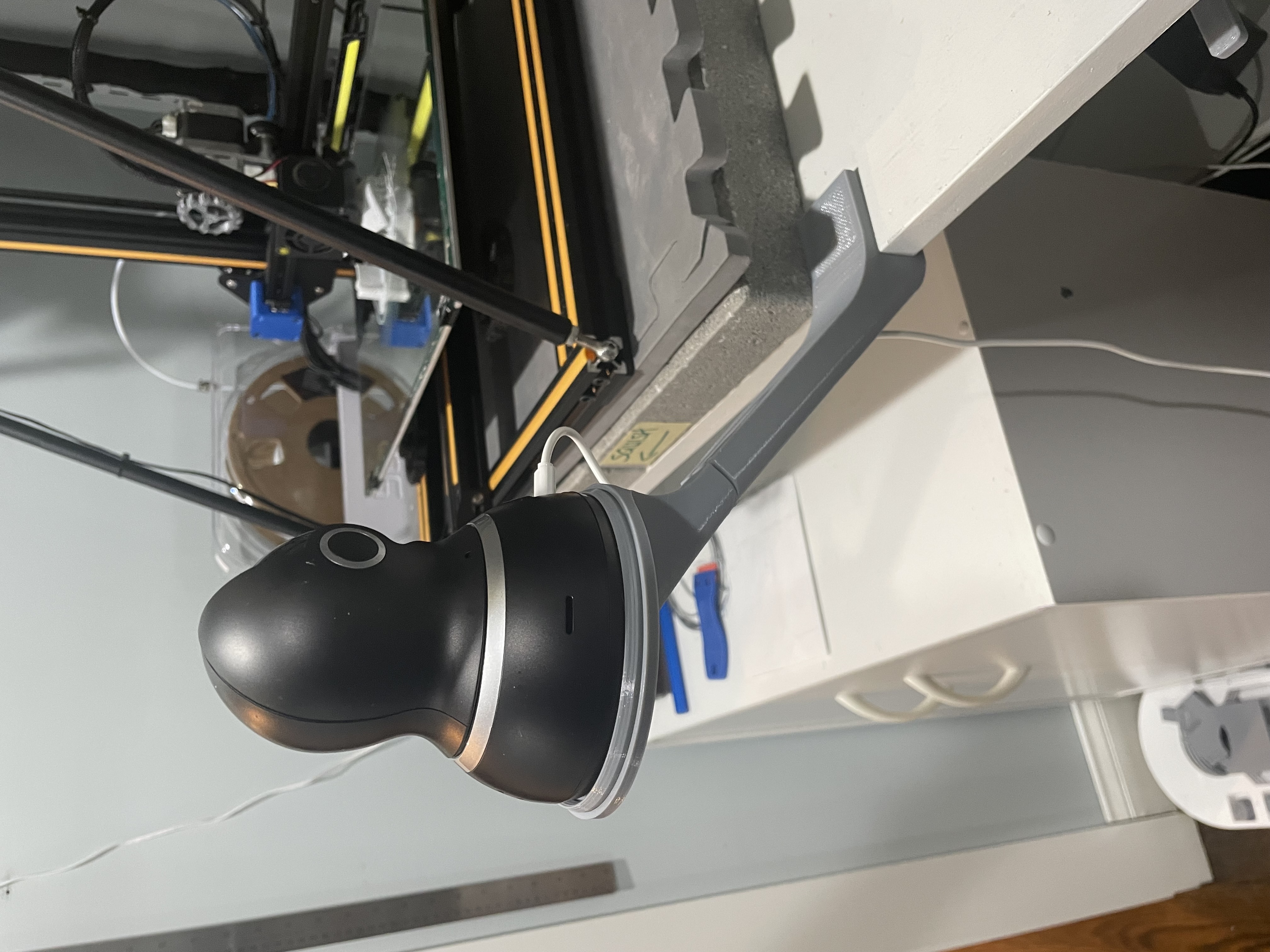 Miniatura 2 do modelo 3D Simple Camera Mount for YI Dome Camera