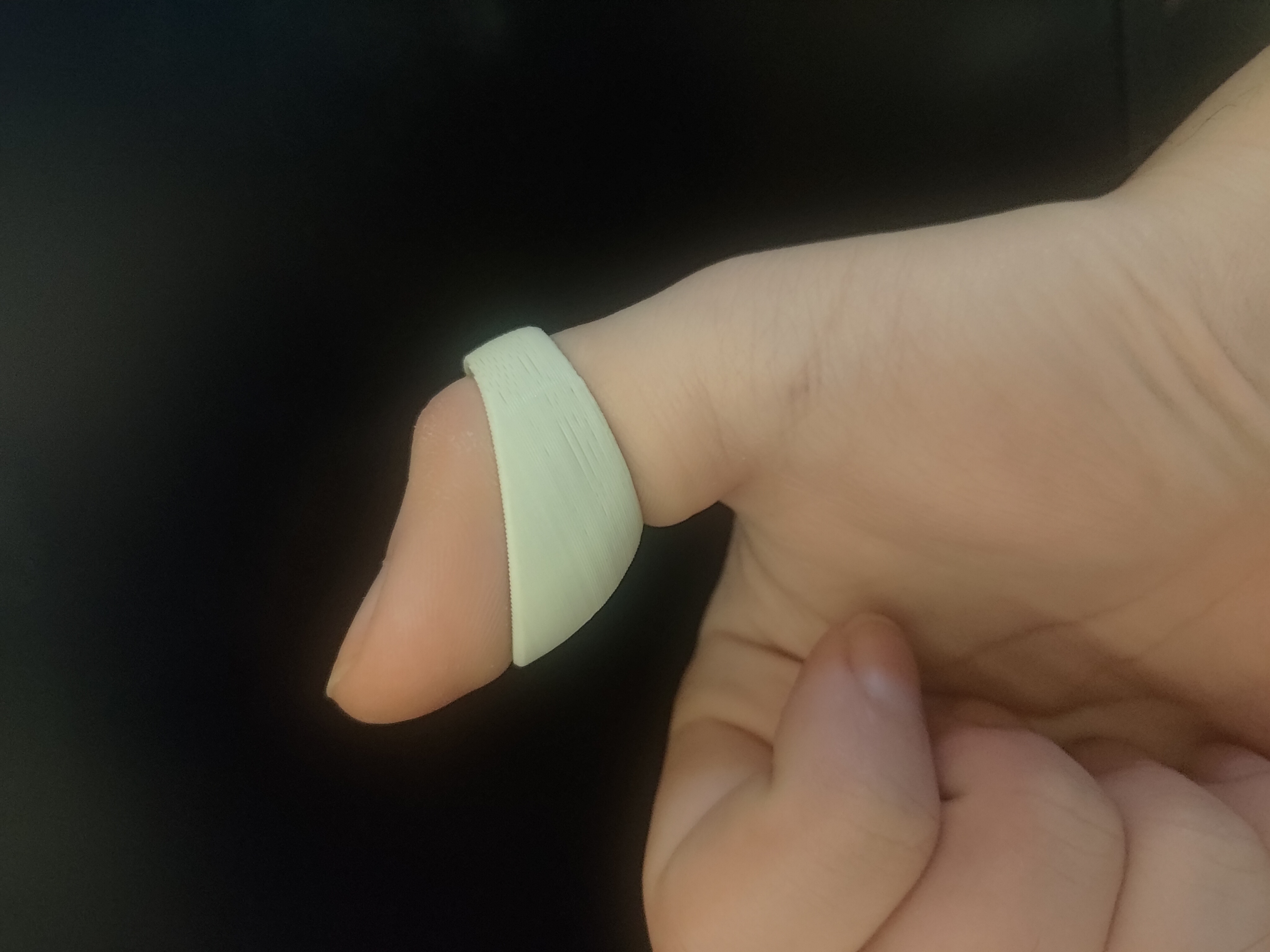 Shallow Hook Archery Thumb Ring