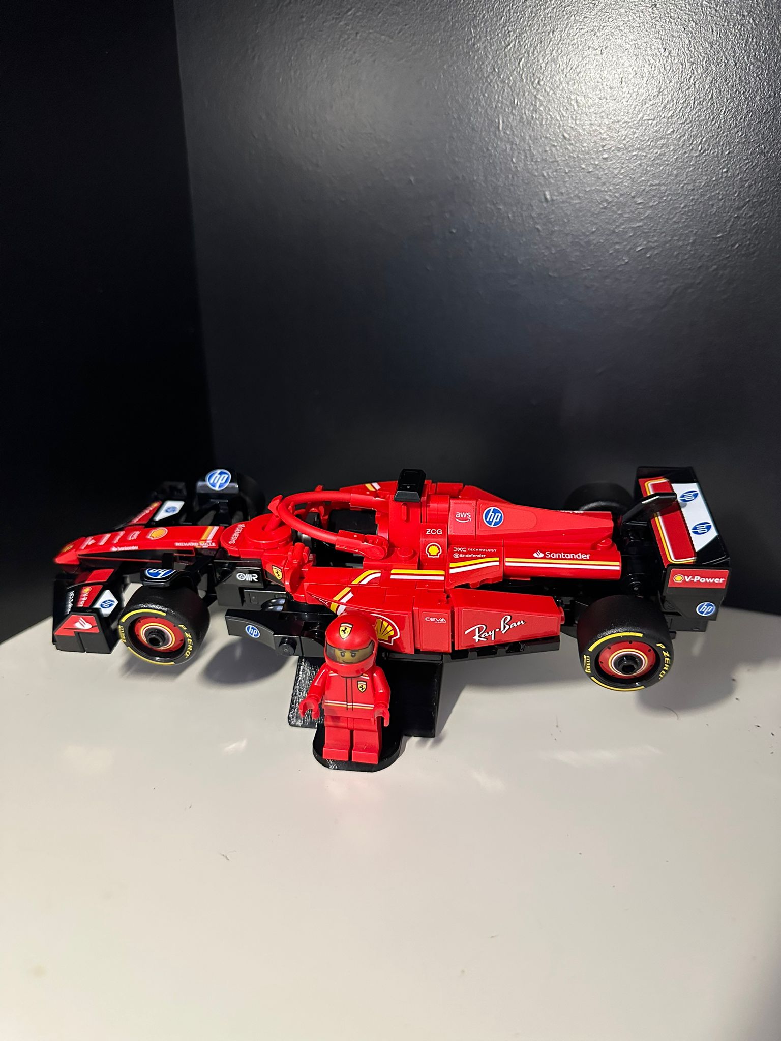 Lego F1 stand