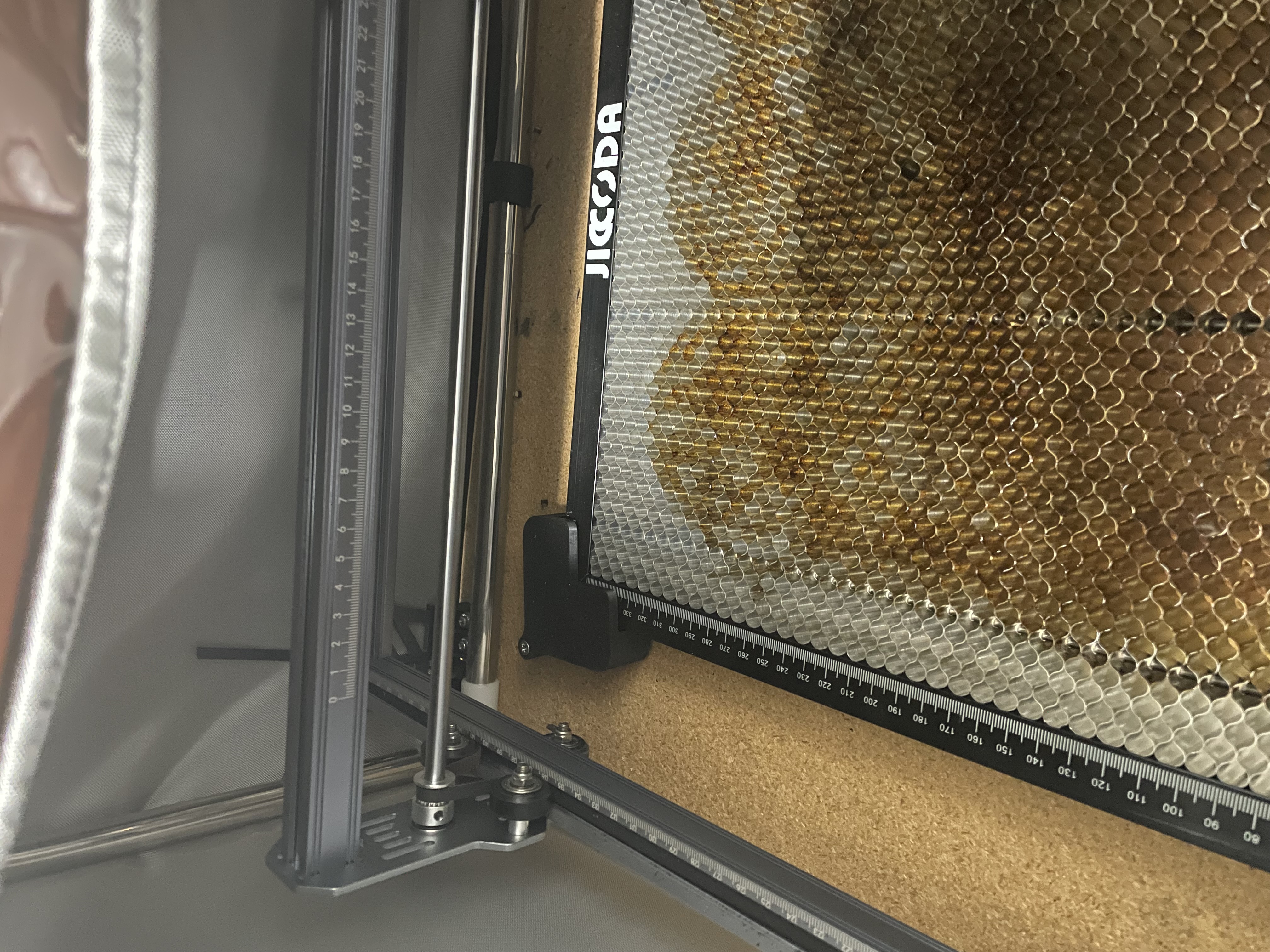 Honeycomb Laser Bed - Table Top Mount