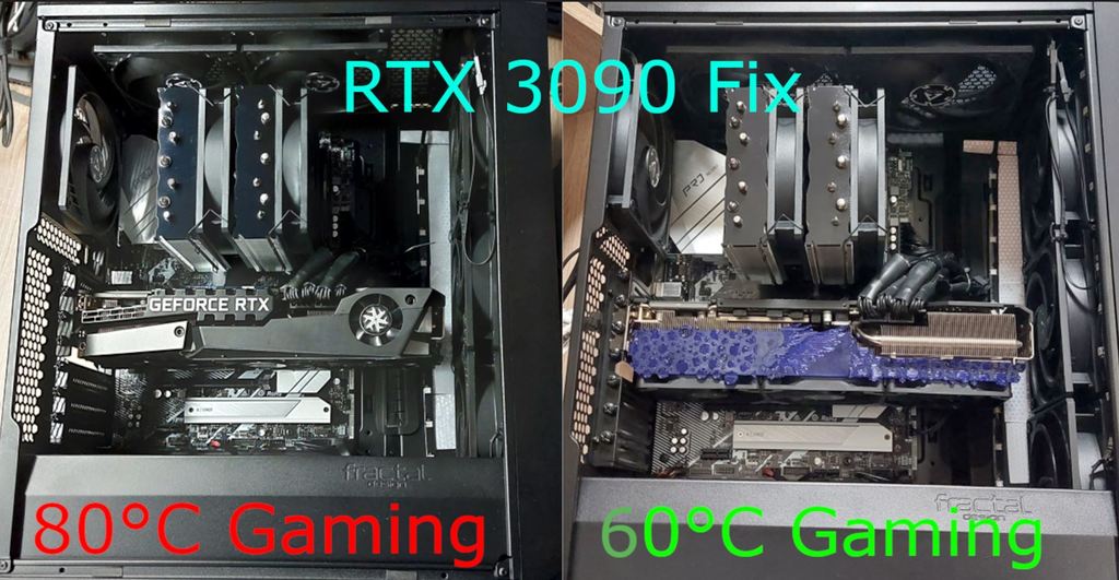 RTX 3090 new-shrouding temps solution