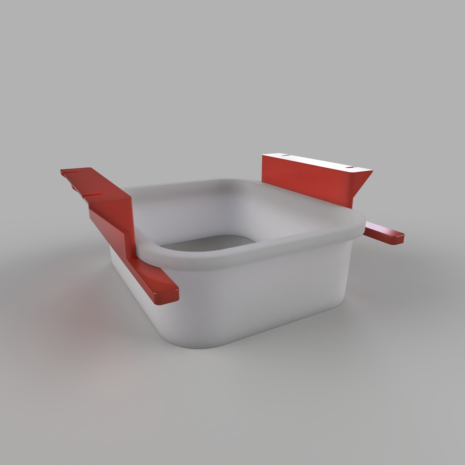 Cascade Dishwaser Pod Container Undershelf Mount by Wolfblade