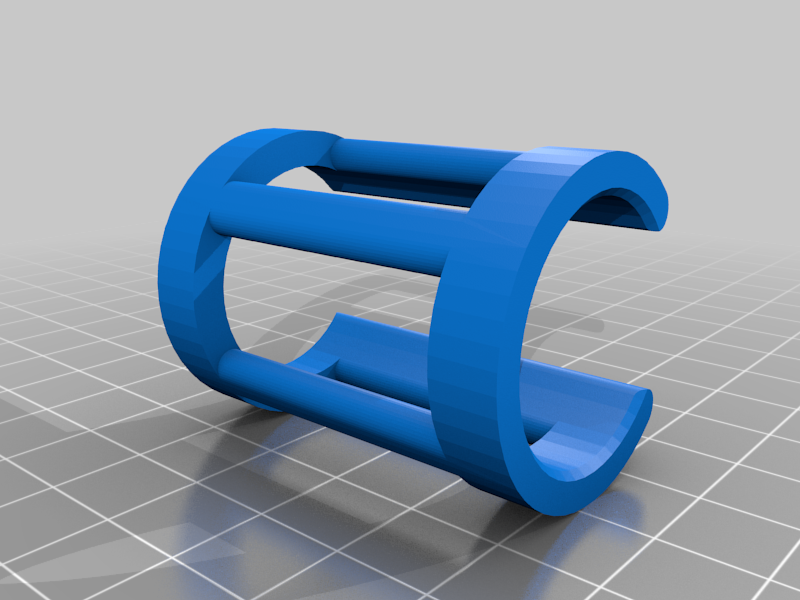 C to D battery adapter by Hedberg Download free STL model