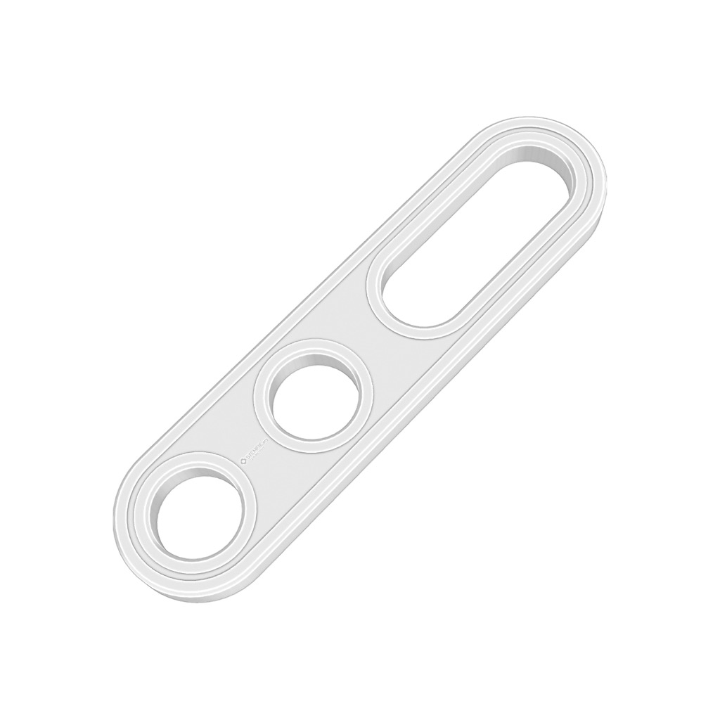 STEMFIE - Braces - Straight - Slotted - Single End - Round Ends