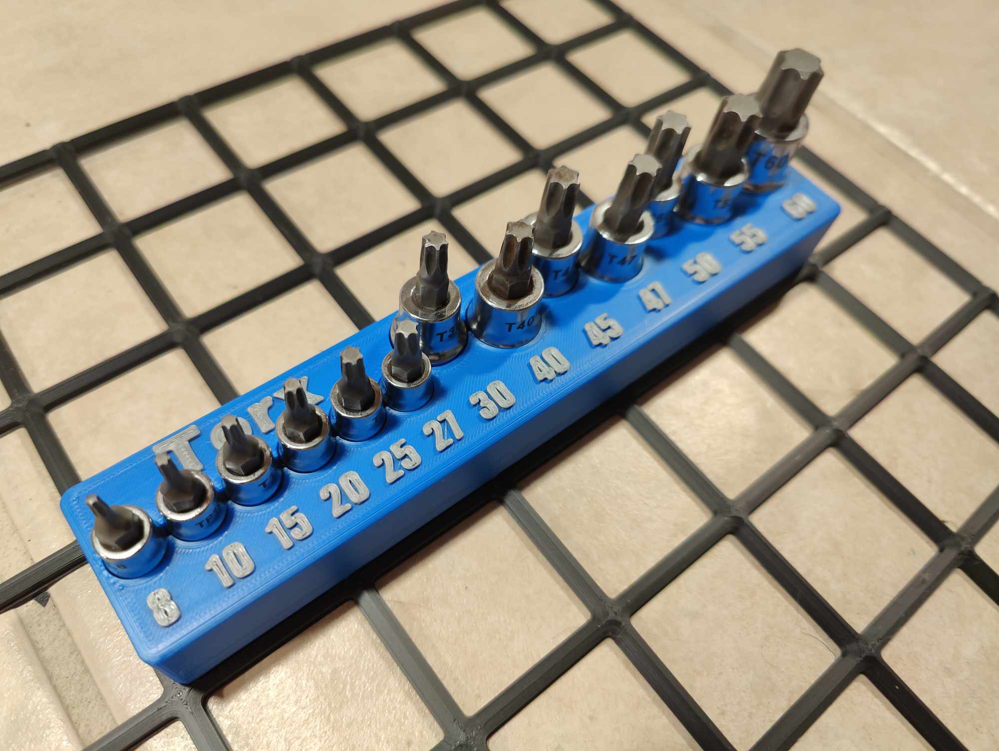 Gridfinity Matco ADV Torx Bit Holder by Joseph Day Download free STL