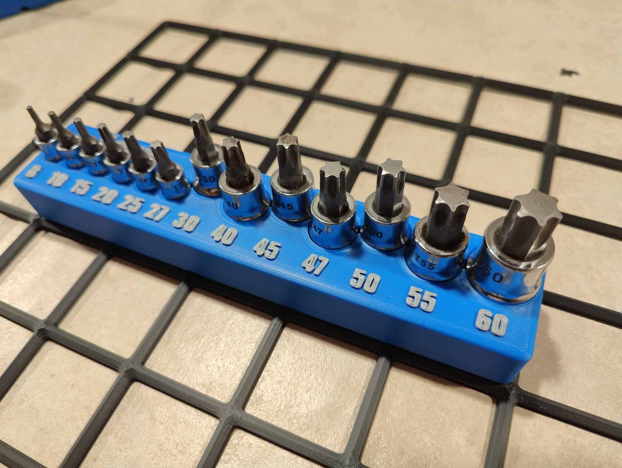 Gridfinity Matco ADV Torx Bit Holder by Joseph Day Download free STL