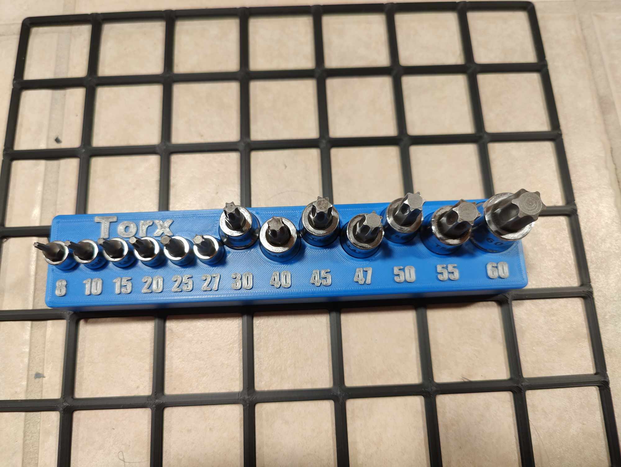 Gridfinity Matco ADV Torx Bit Holder by Joseph Day Download free STL