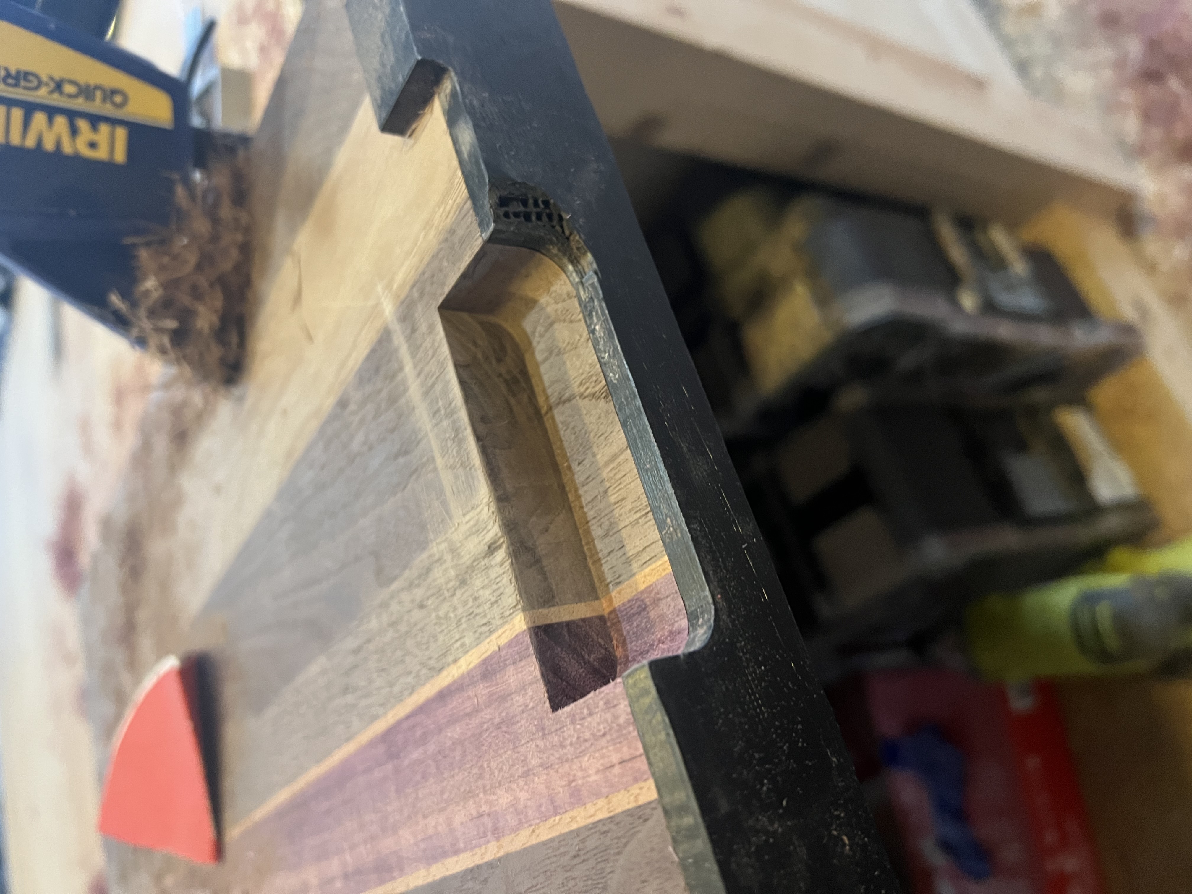 Cutting Board Handle Router Template