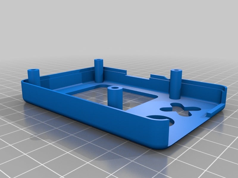 Miniatura 8 do modelo 3D Raspberry Pi B+ Face Case