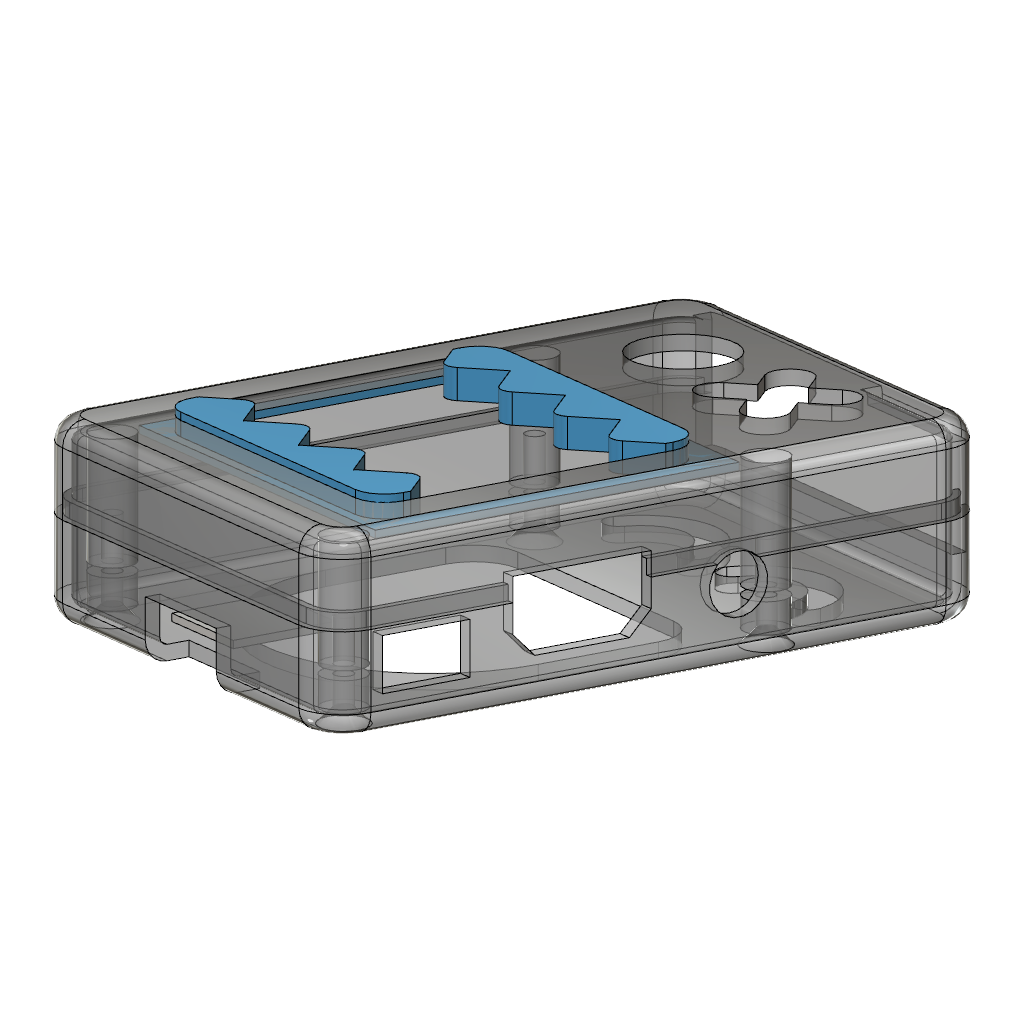 Miniatura 13 do modelo 3D Raspberry Pi B+ Face Case