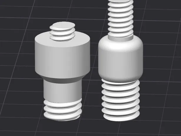 1/4 to 3/8 male to male connector