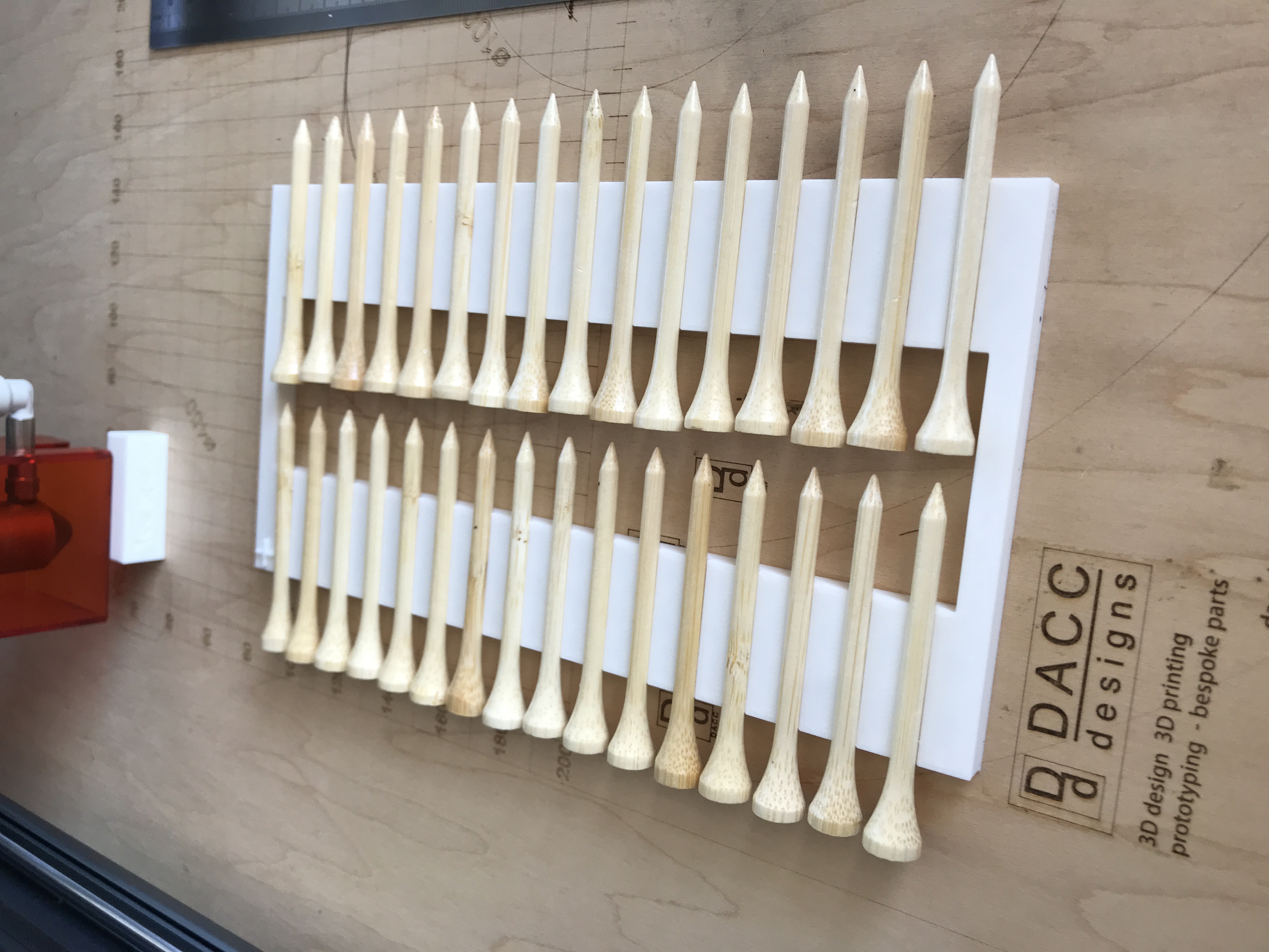 Golf Tee burning Jig by DACC designs Download free STL model