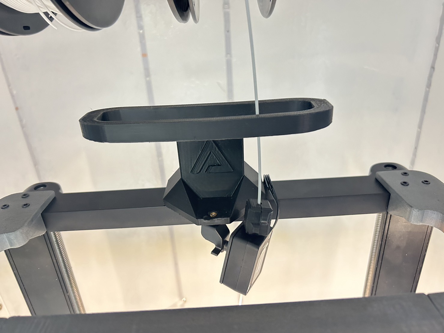 Filament guide and Sensor hold for Ender3 V3 KE by Hiart