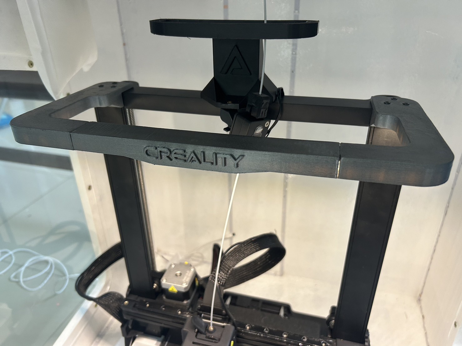 Filament guide and Sensor hold for Ender3 V3 KE by Hiart