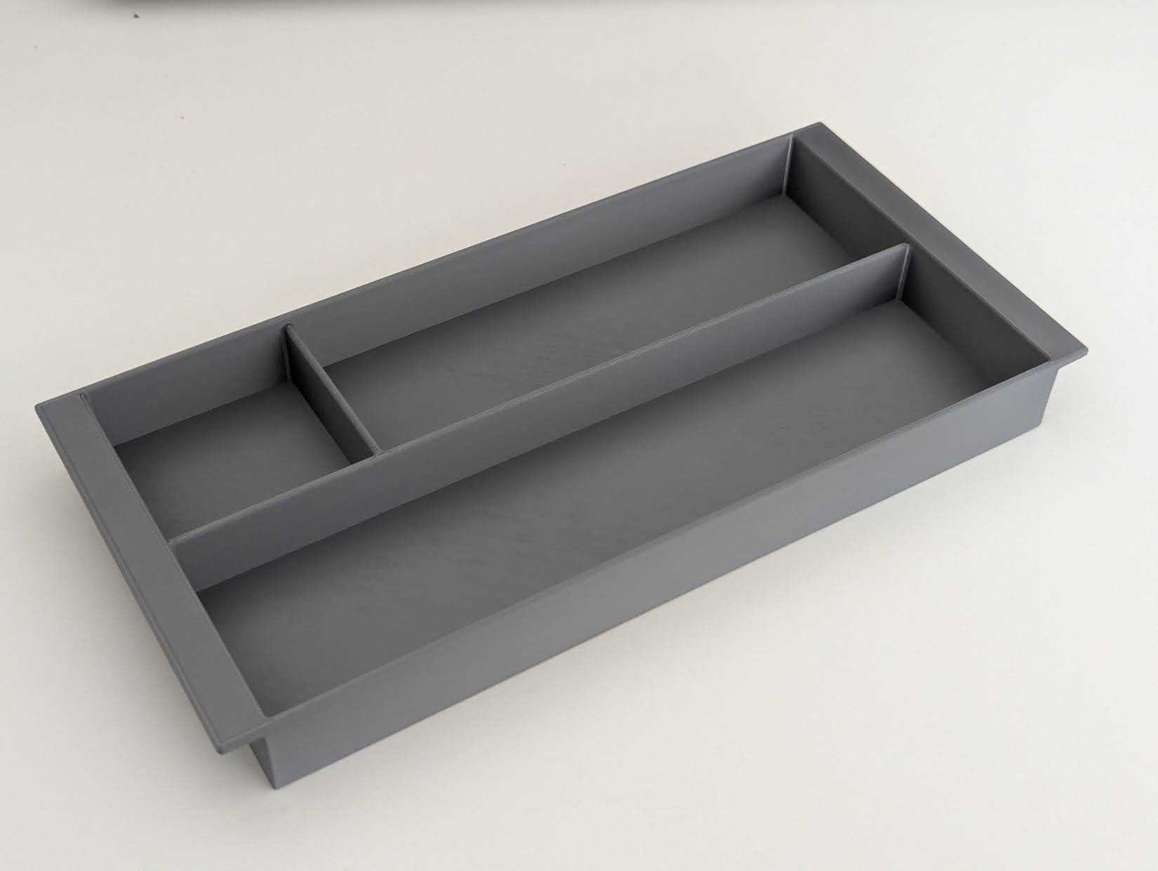 Sliding Drawer Tray (parametric) by jwendland Download free STL model