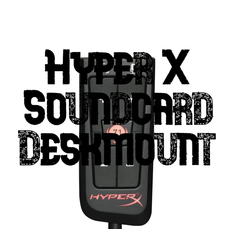 HyperX Soundcard Dekmount