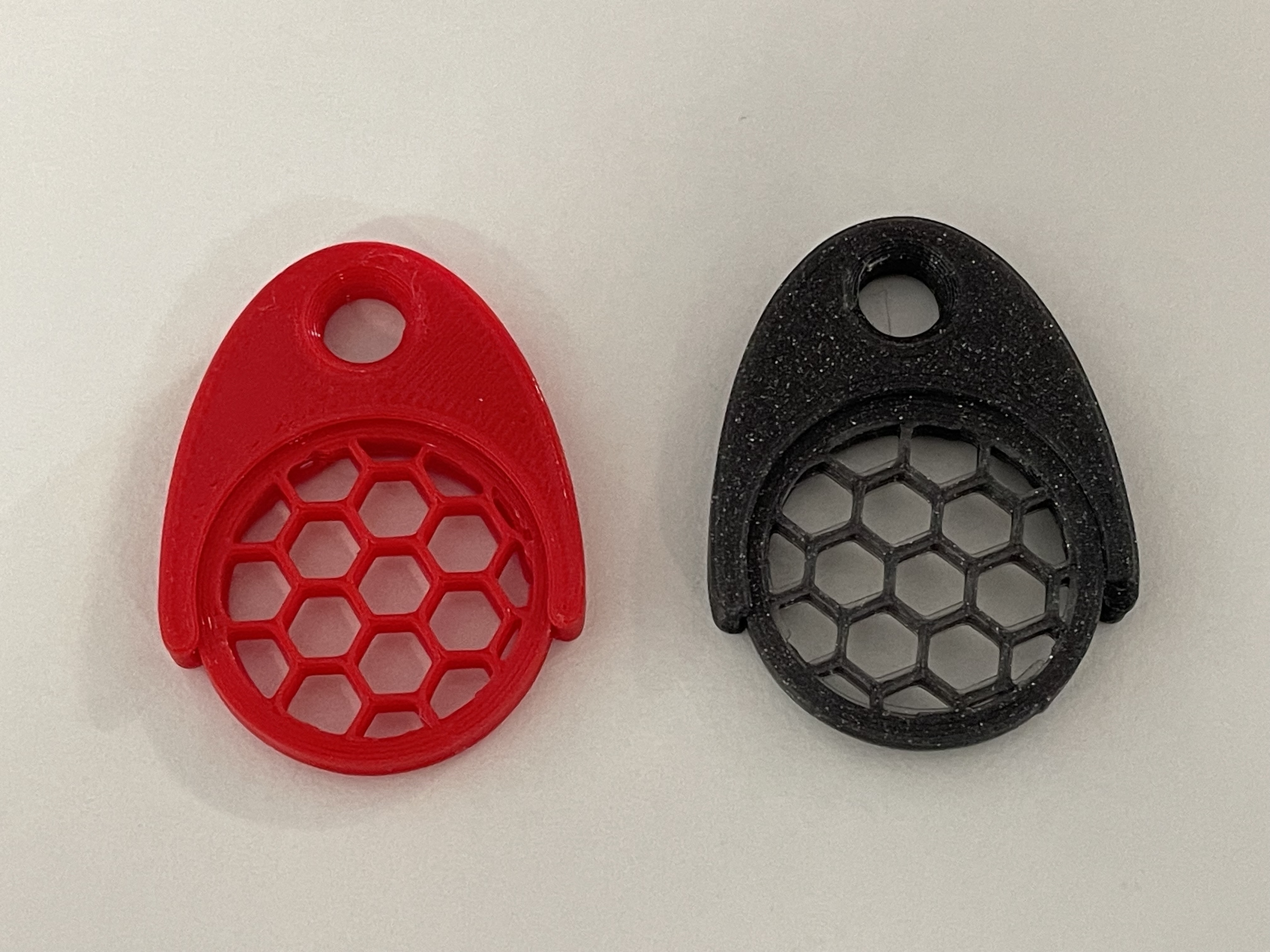 Keychain Token Hex by Javar | Download free STL model | Printables.com