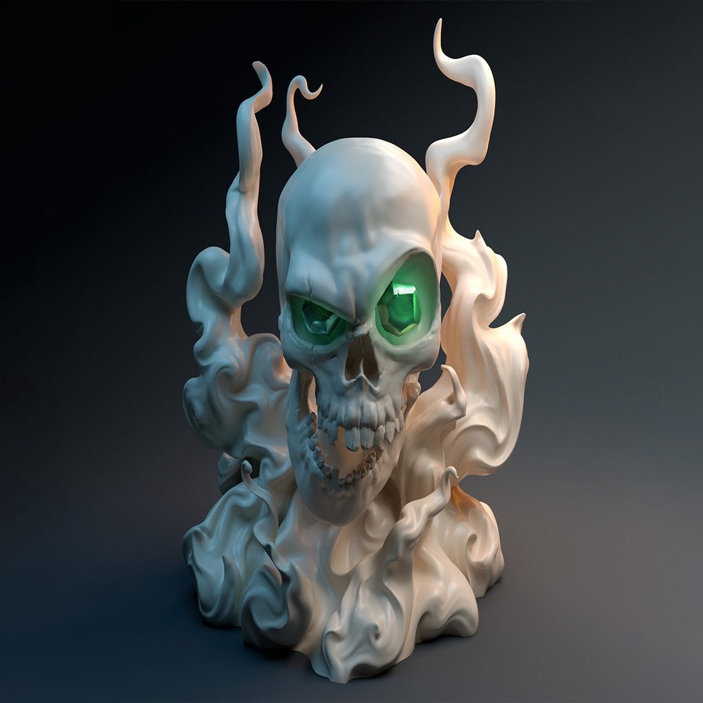 Demilich - D&D Miniature