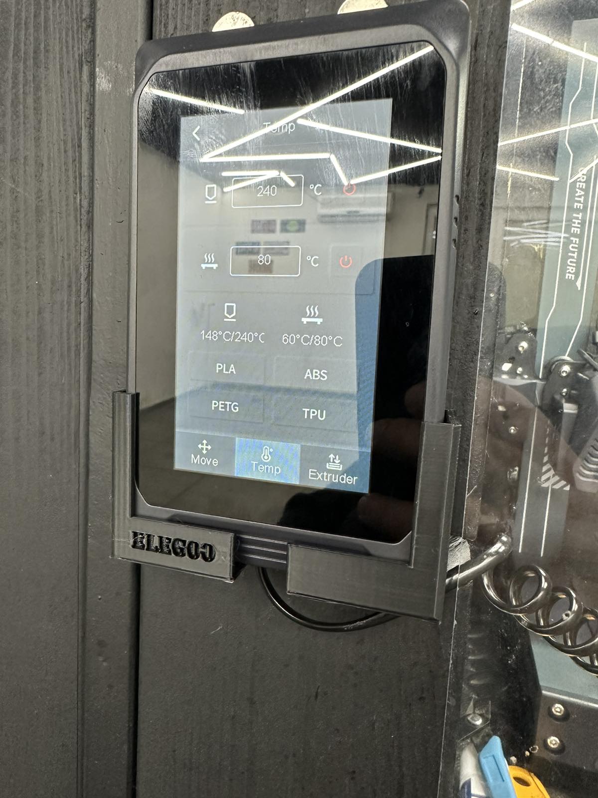 SCREEN HOLDER FOR ELEGOO NEPTUNE 4