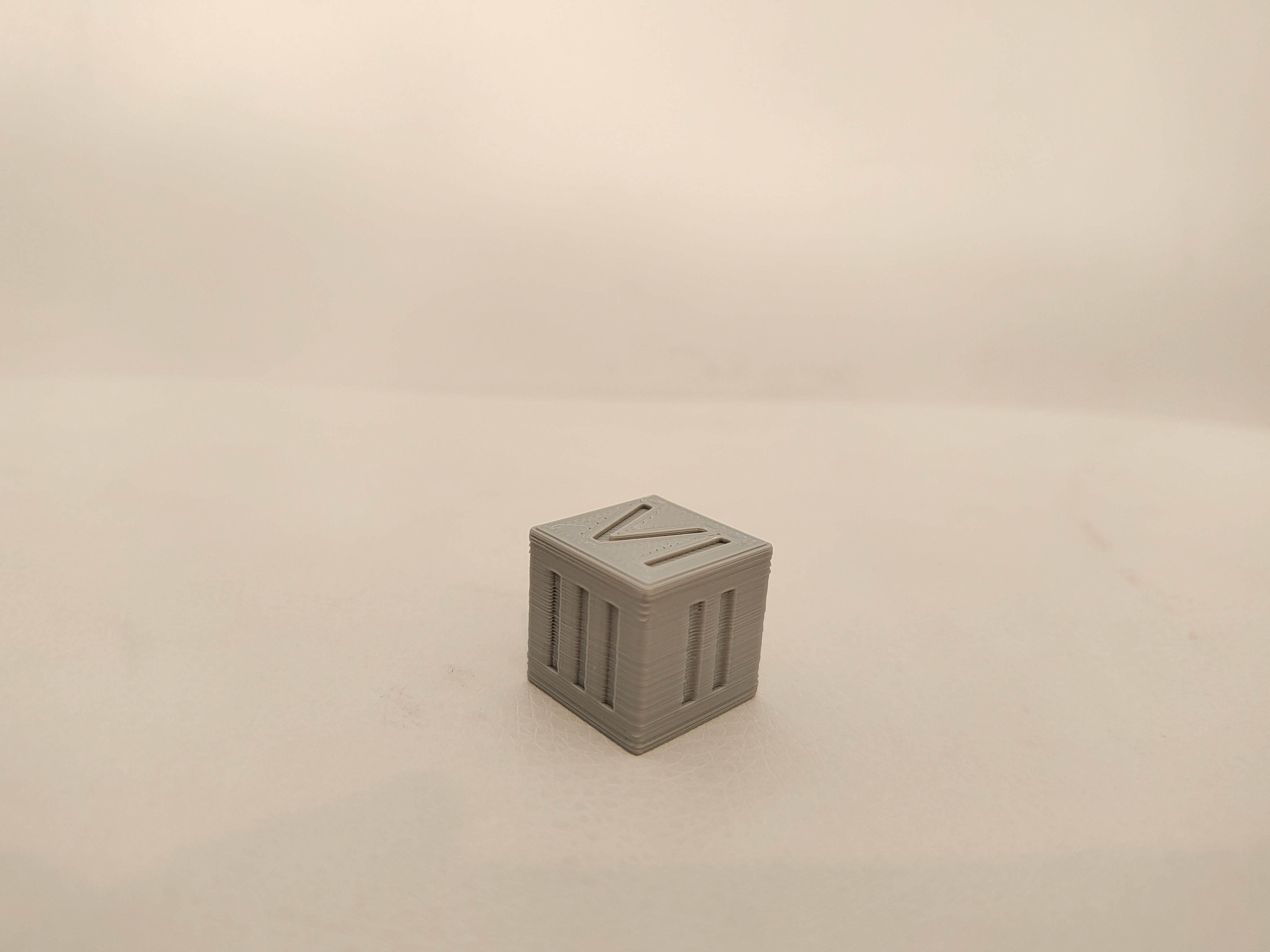 Dice with Roman numbers