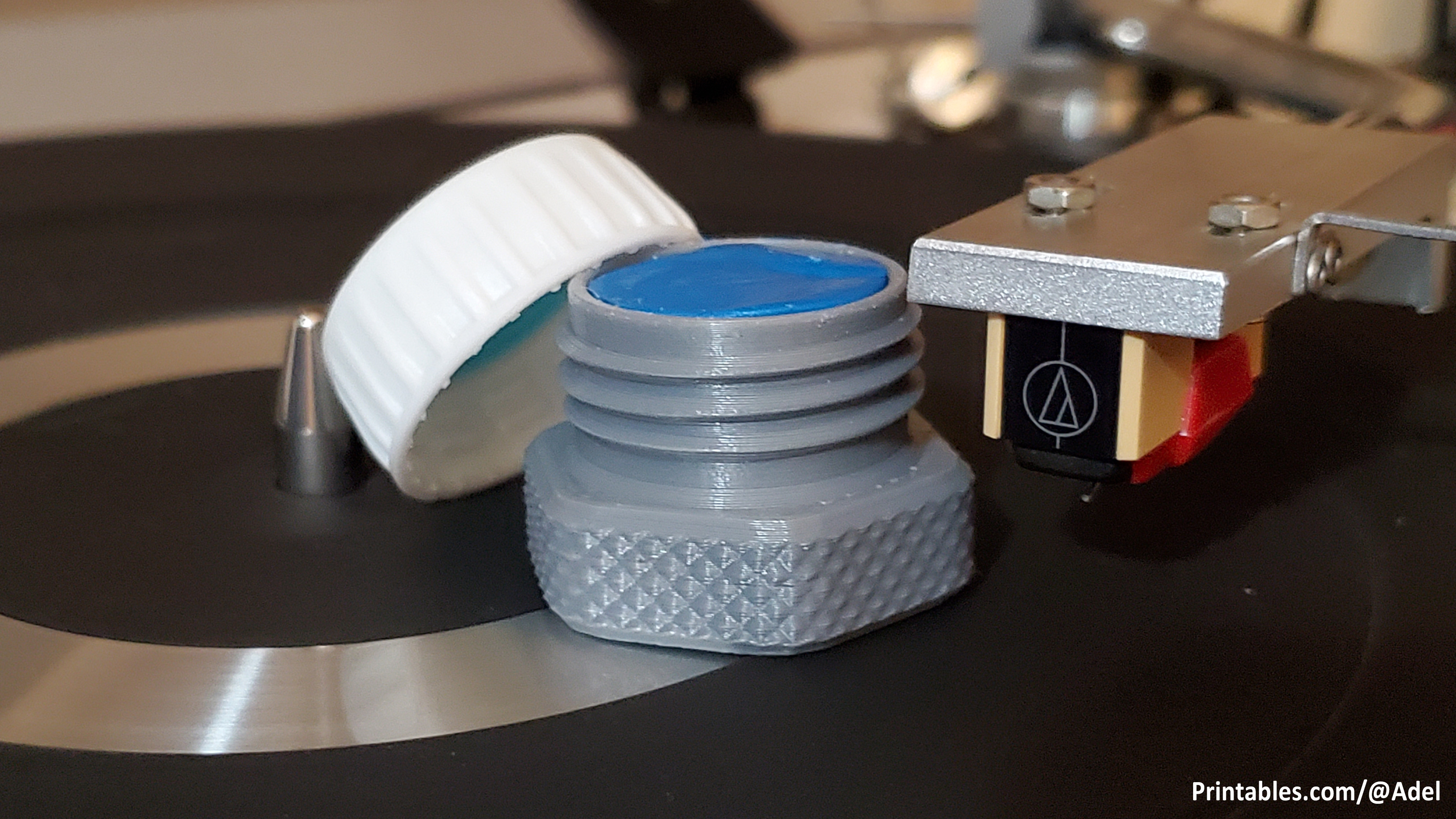 Phonograph / Turntable Stylus Cleaner by Adel Download free STL model