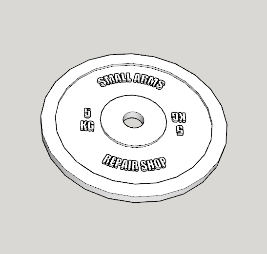 Bumper plate 5 KG