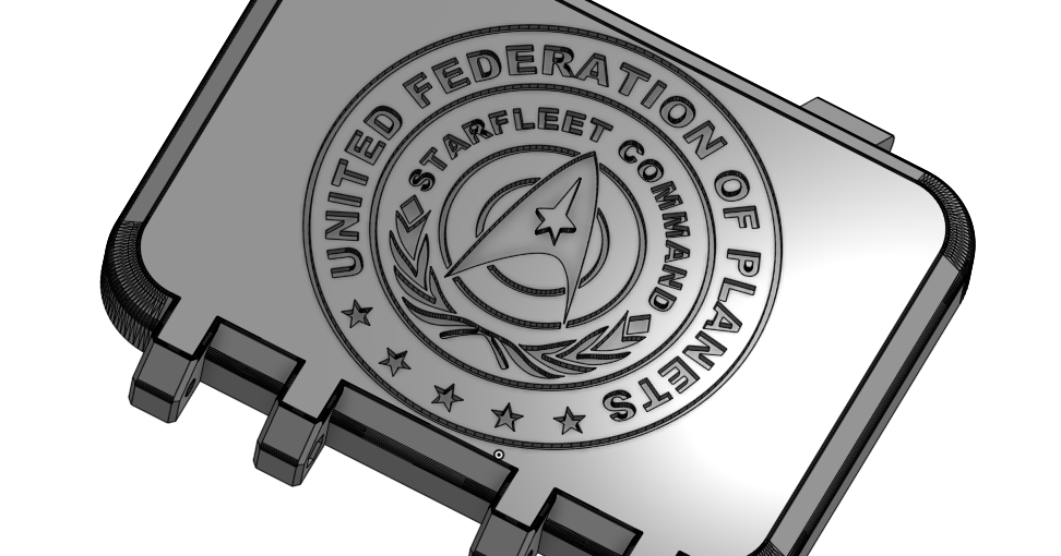 Star Trek Utility Space Case MMU Deepened Top Design by Michael