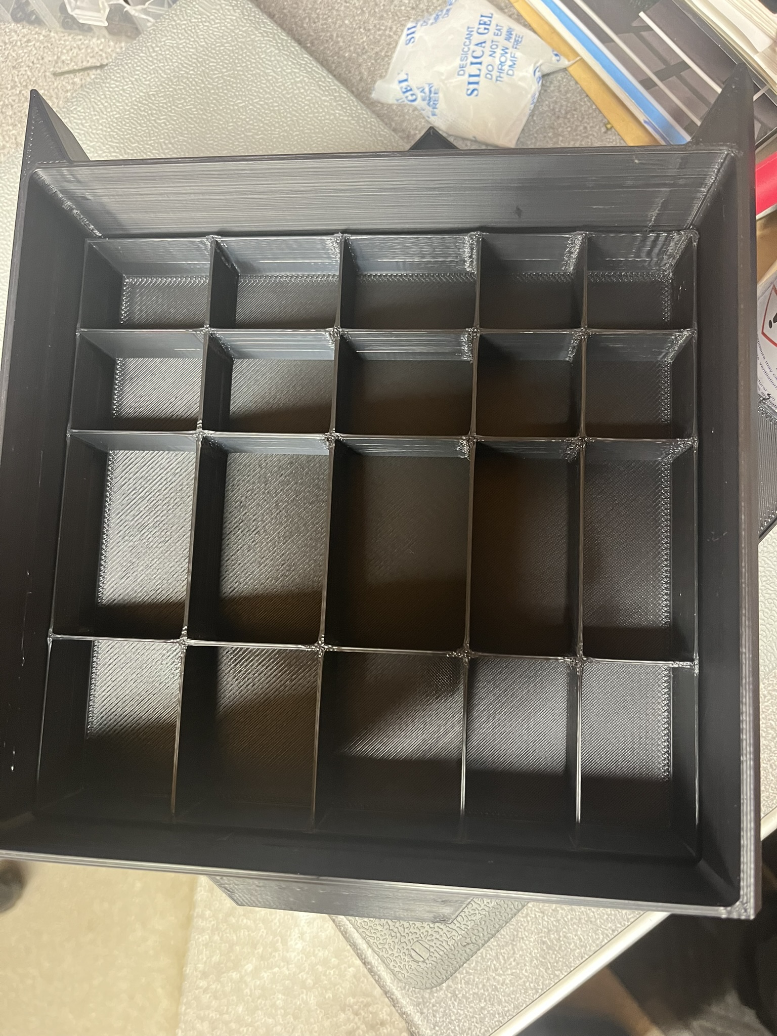 Under Desk Drawer with Double Travel Stops Organizer & tool storage (stackable).