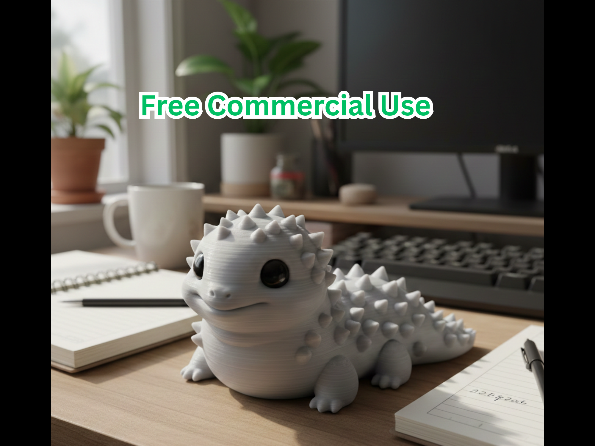 Tiny Wingless Dragon Figurine
