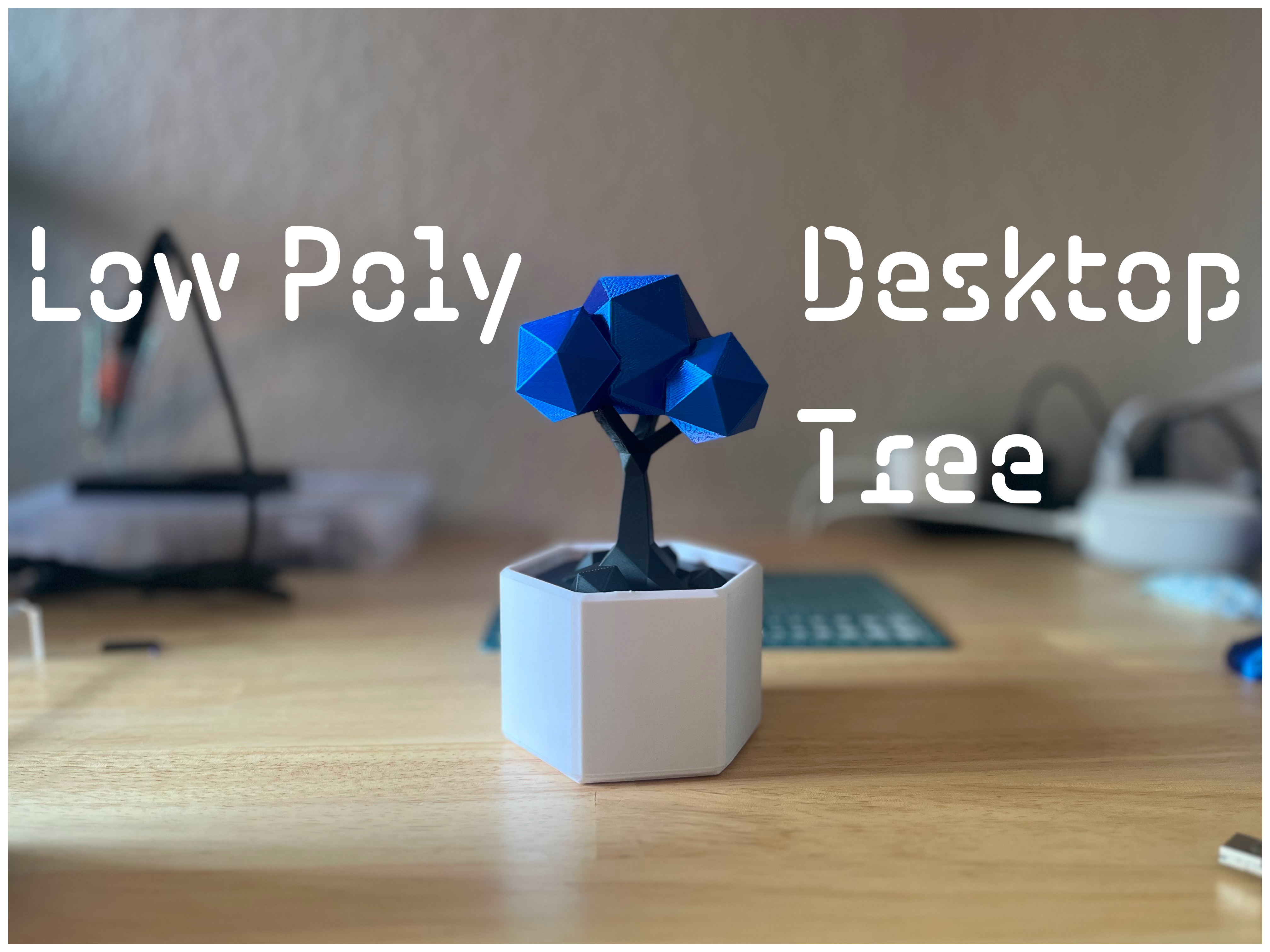 Low Poly Bonsai Tree