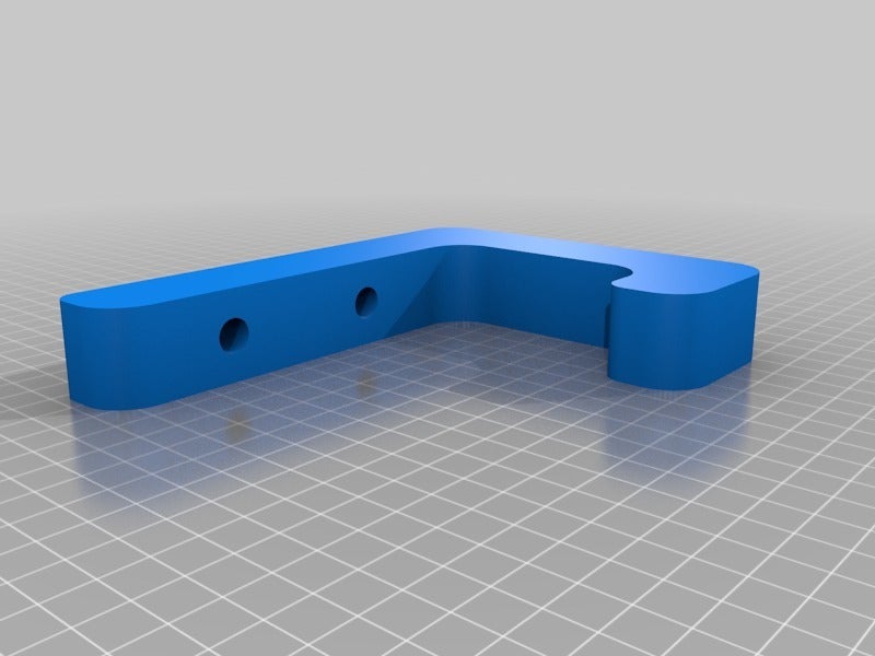 Miniatura 2 do modelo 3D Simple Wall Hook