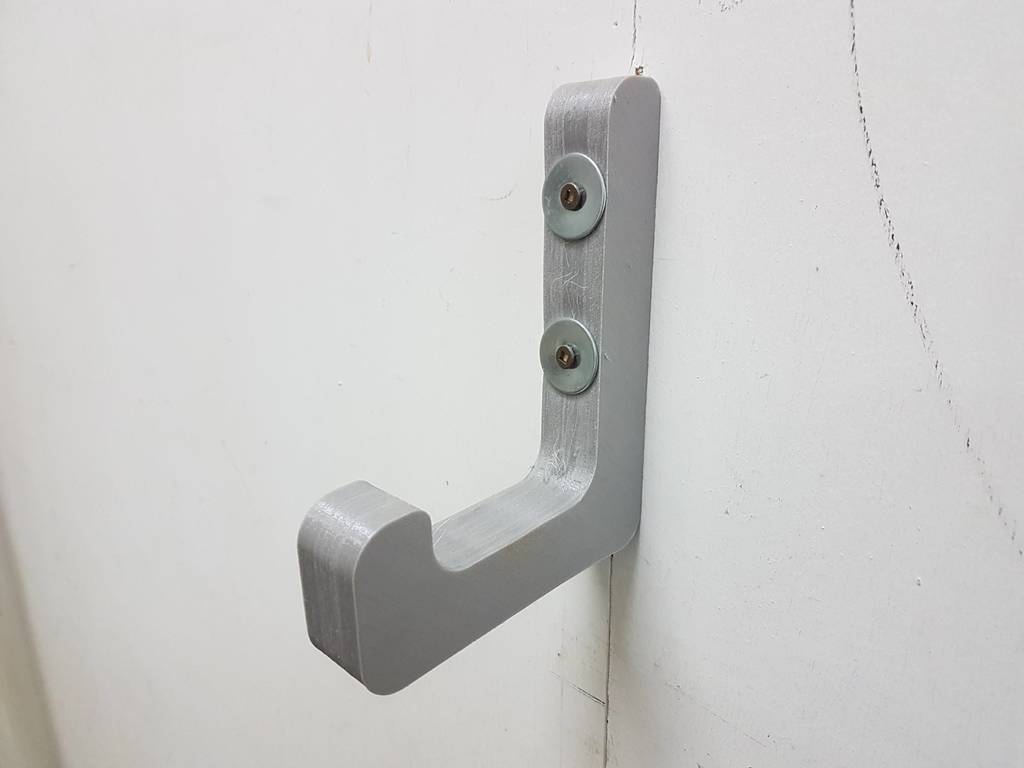 Miniatura 3 do modelo 3D Simple Wall Hook