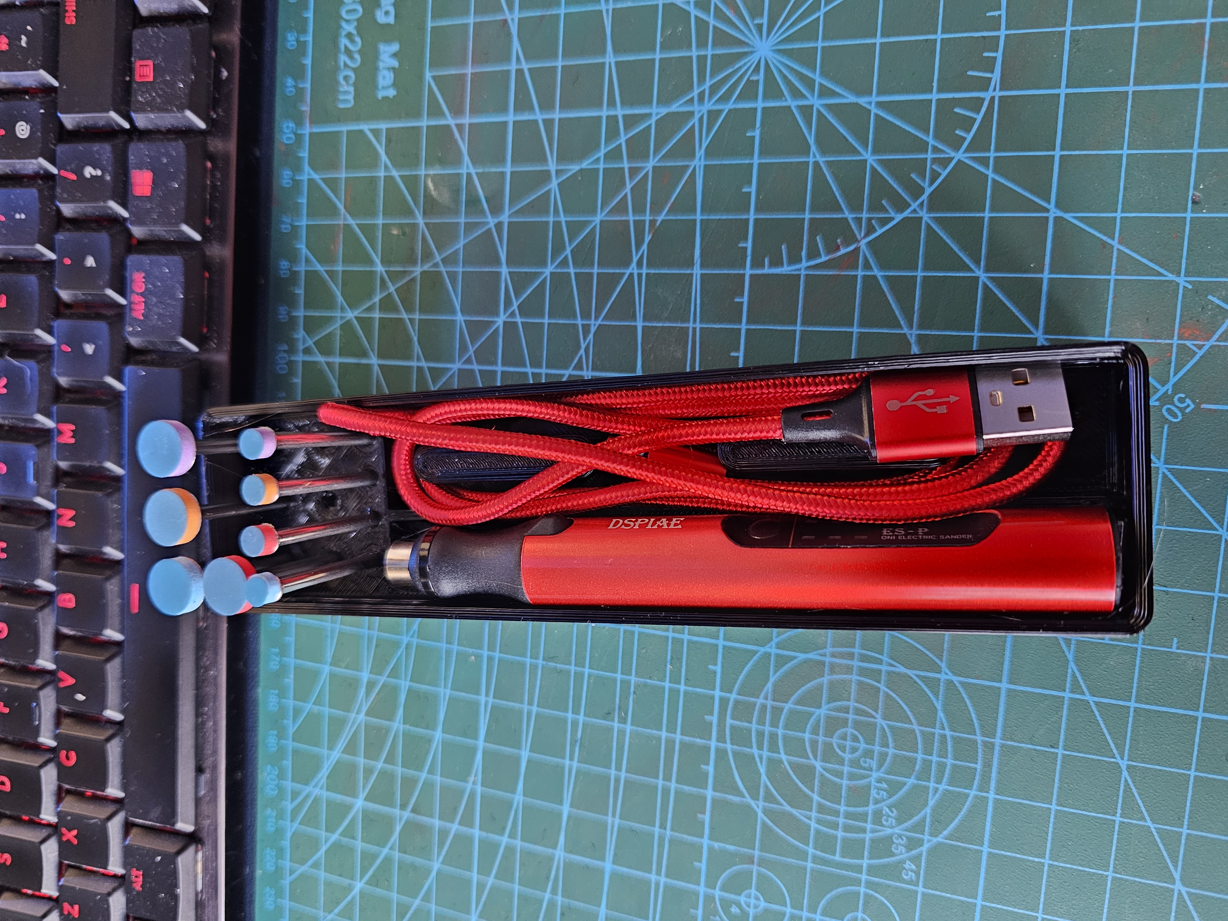 Gridfinity DSPIAE Micro Sander Holder