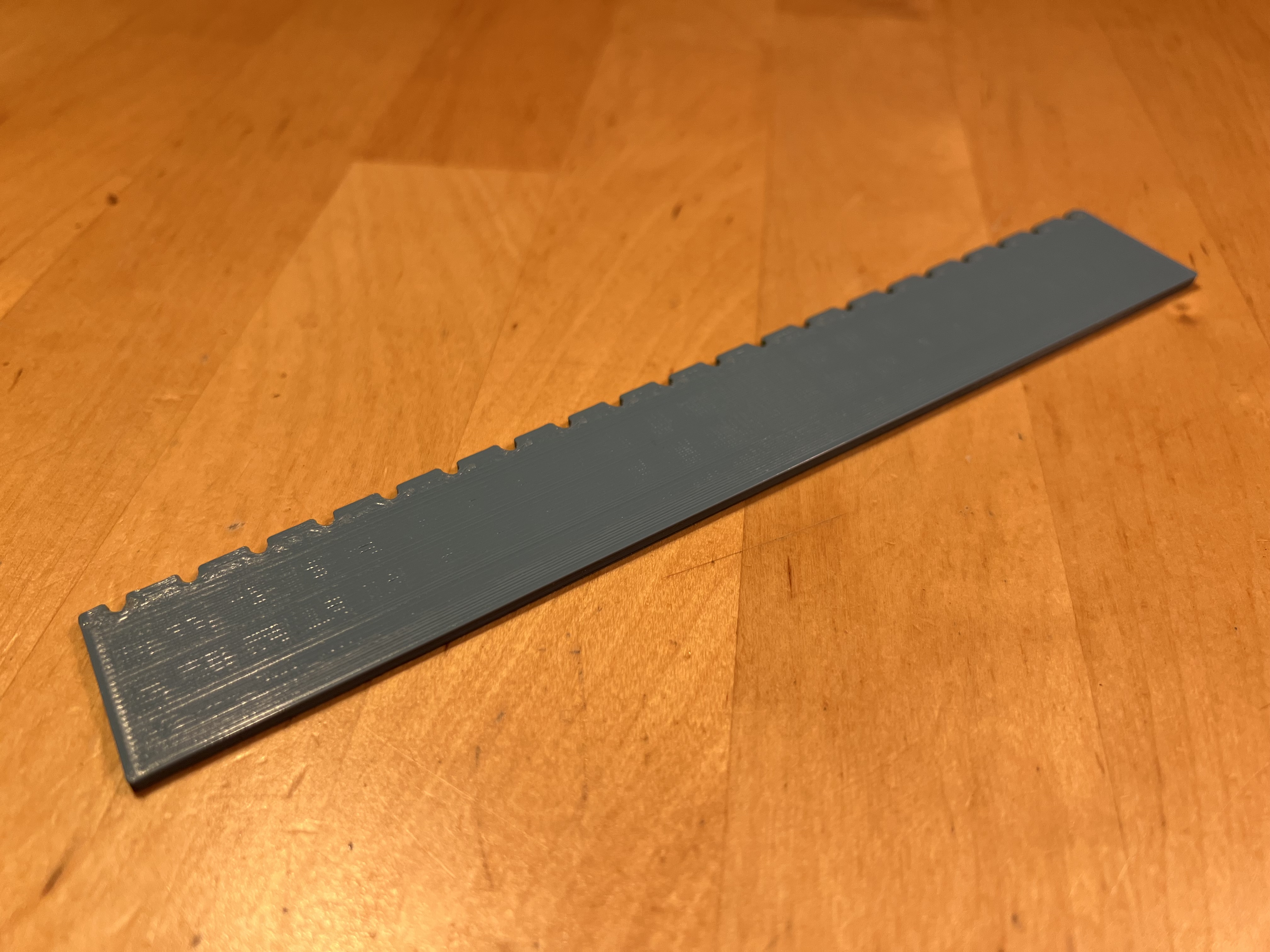Bookbinding Awl Guide Ruler — miniatura 2