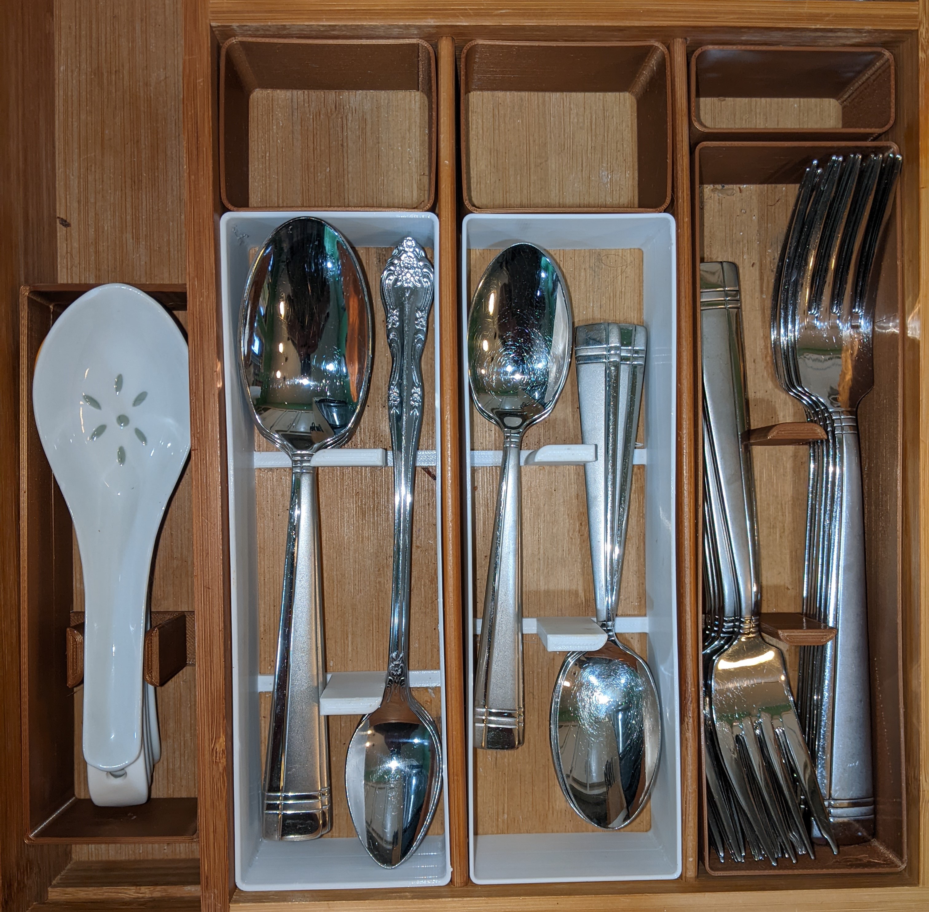 Silverware Separators, Update to include higher capacity holders