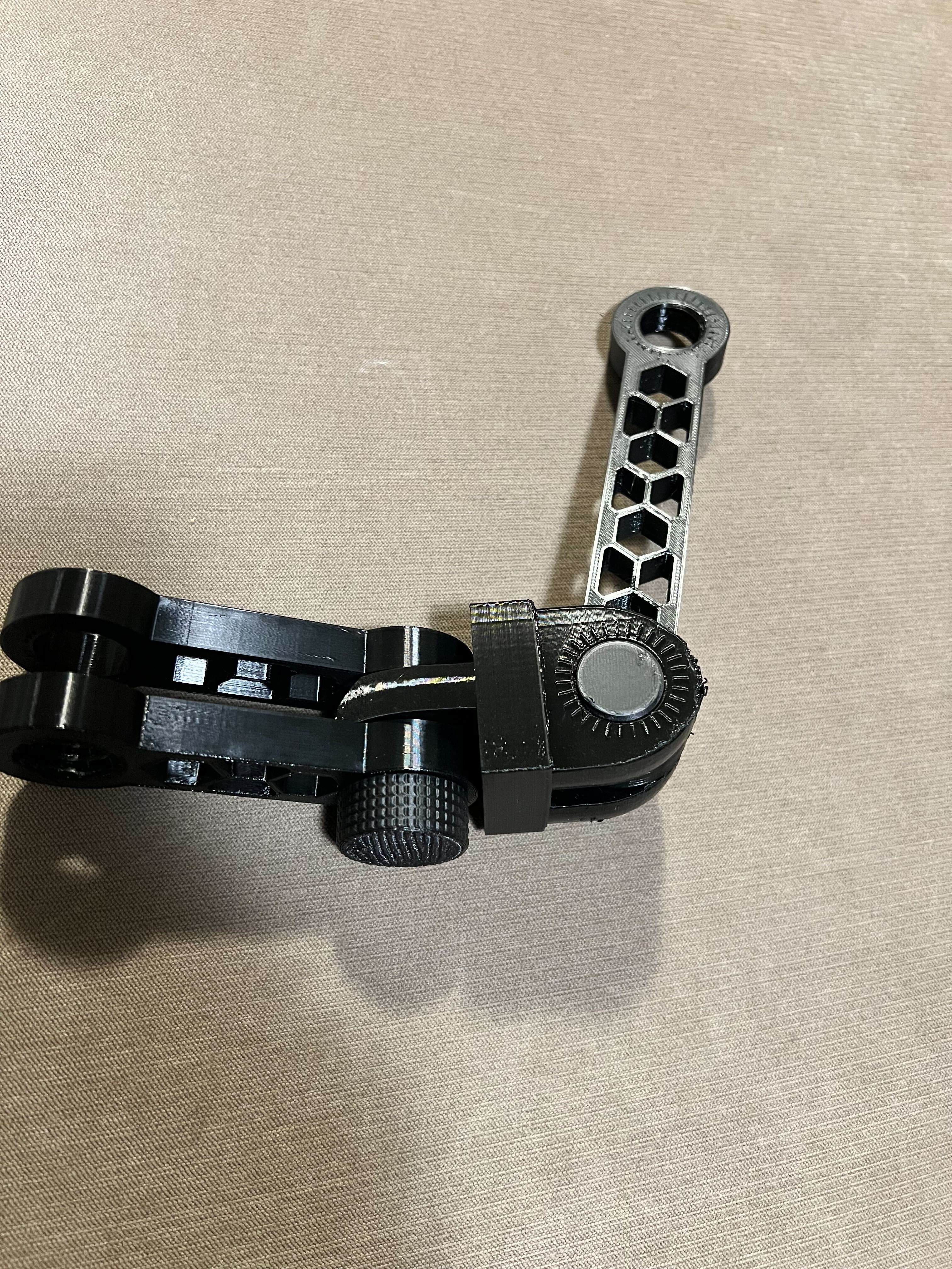 90 Degree Connector for Flexible & sturdy phone arm 3D model thumbnail