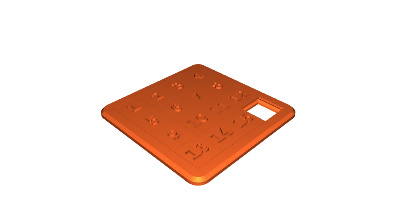 Free 3D file (Pet Enrichment Toy) Sliding Tiles Puzzle + 🧩・3D