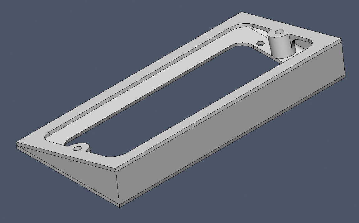 Ring doorbell angle bracket