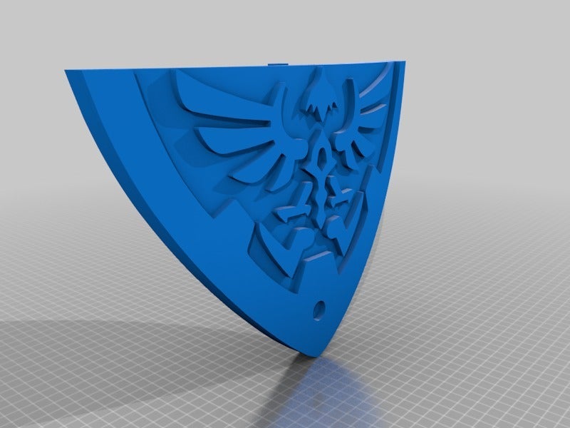 Link's Hylian Shield by Adafruit | Download free STL model | Printables.com