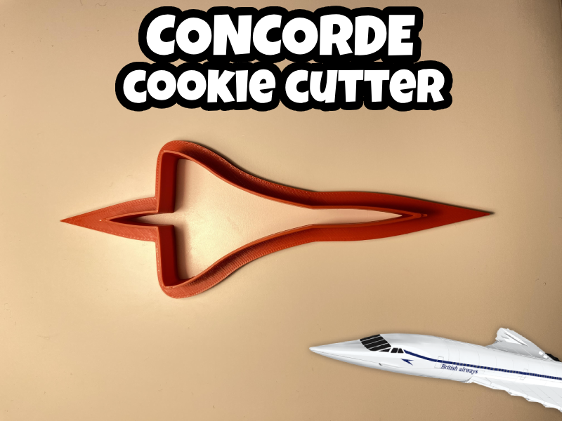 Concorde Cookie Cutter