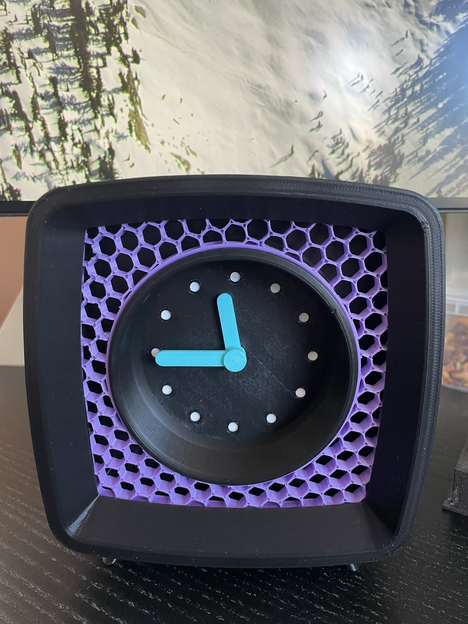 Hour and Minute Hands for Mid-Century Modern Desk Clock