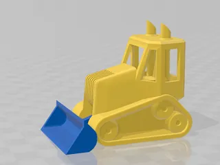 Bulldozer by Titus | Download free STL model | Printables.com