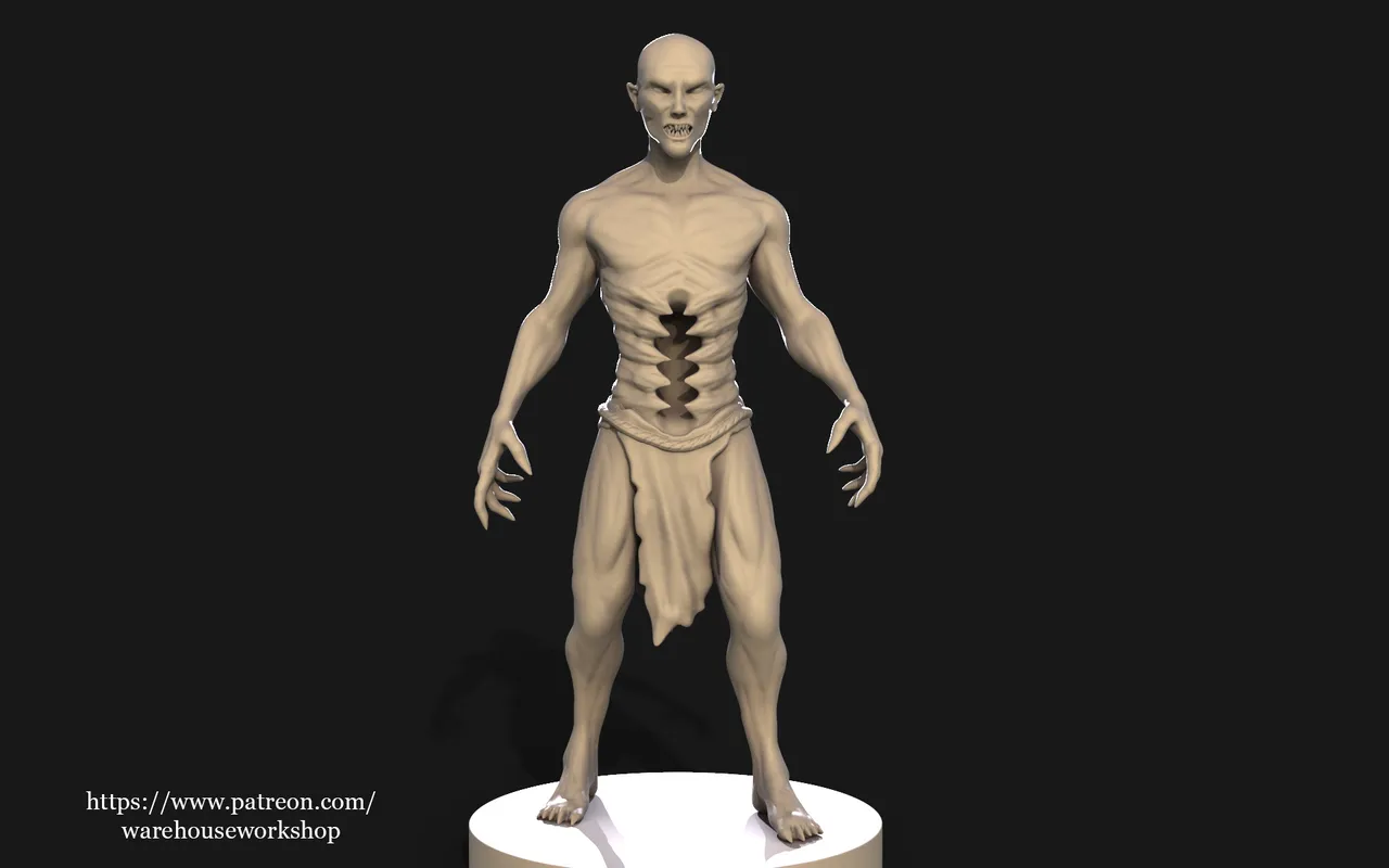 Zombie by Warehouse Workshop | Download free STL model | Printables.com