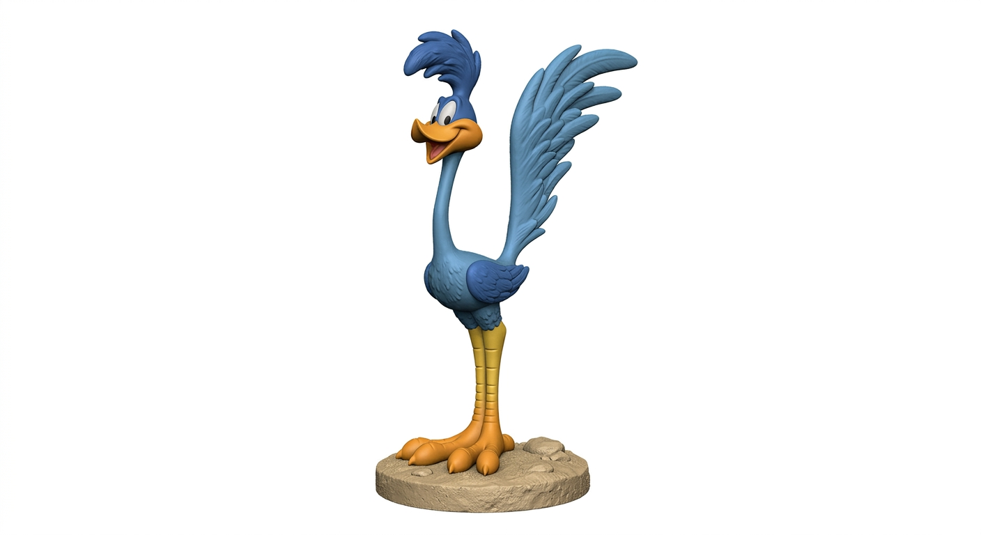 Miniatura 2 do modelo 3D Roadrunner