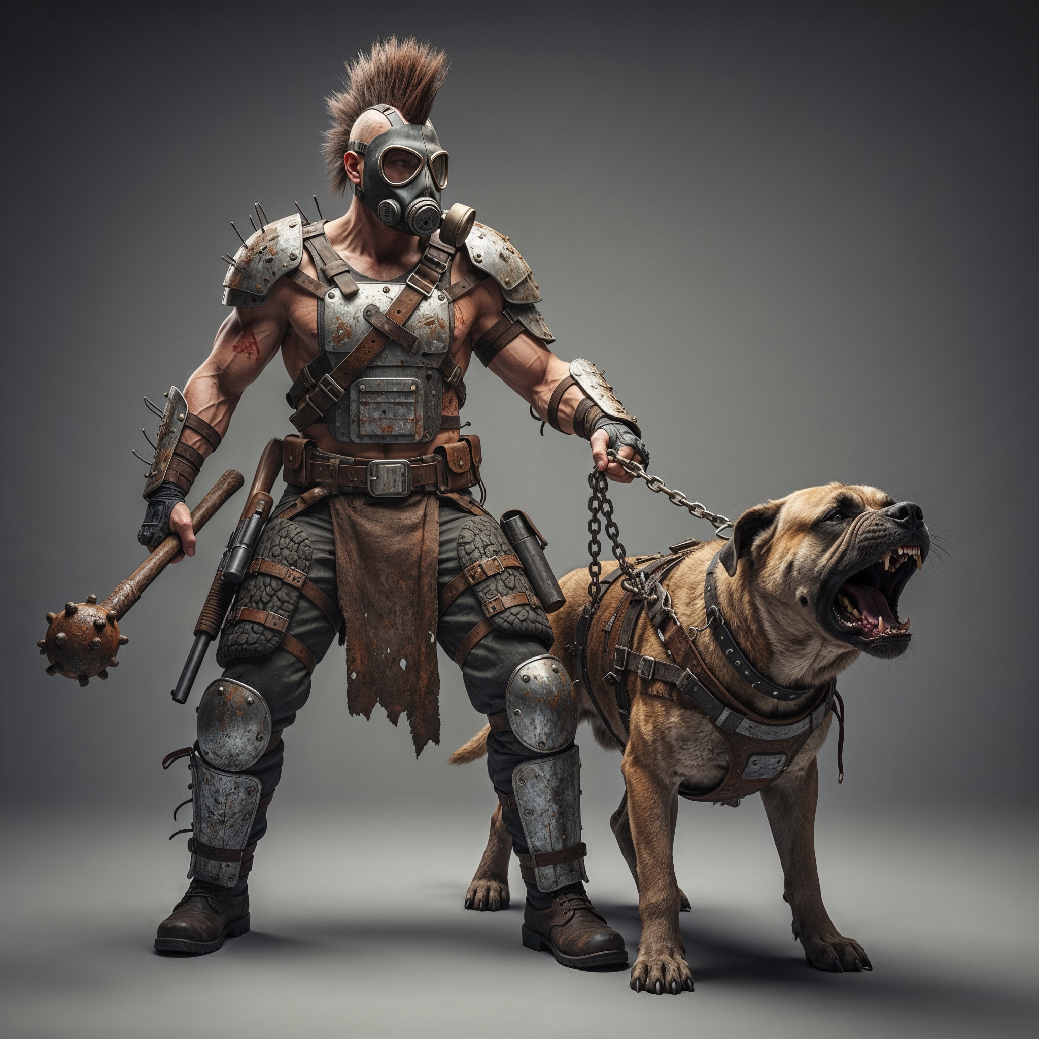Mad Max Warrior 11 with Dog