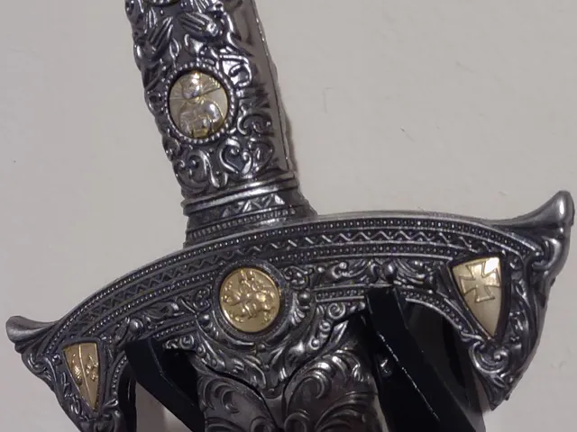 horizontal sword holder