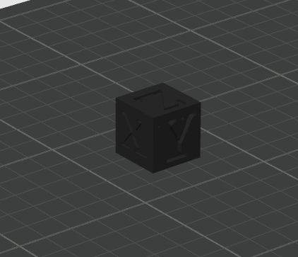 Calibration Cube XYZ