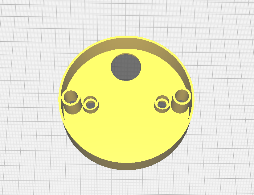Lamp backplate