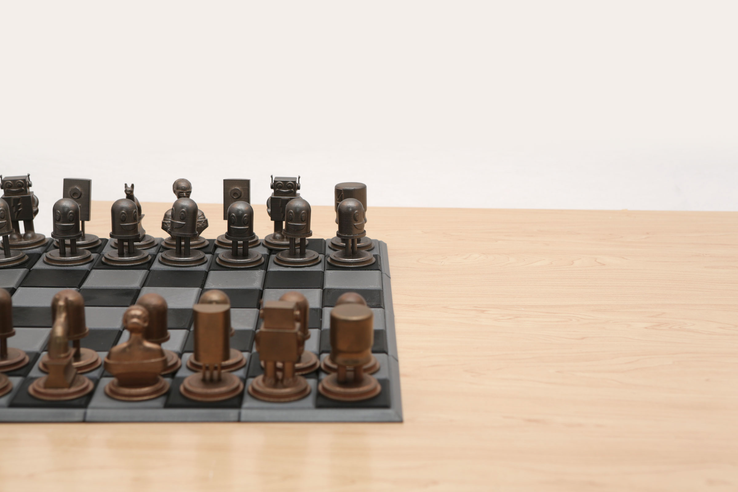 Miniatura 8 do modelo 3D Adafruit 3D Printed Chess Set